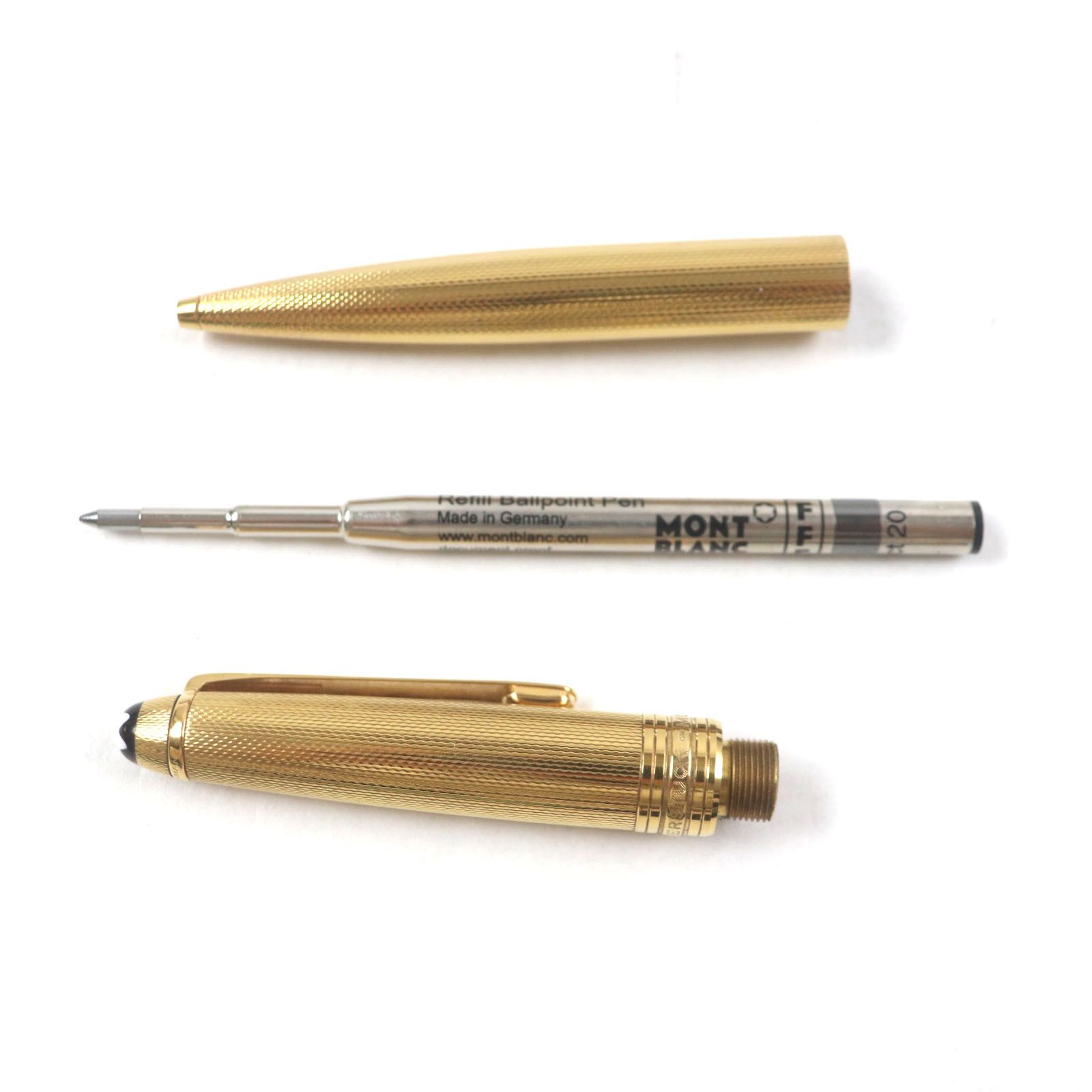 Montblanc Montblanc Montblanc Meisterstuck Solitaire Vermeil Barley Ballpoint Pen Metal Pen DUTY FREE for USA Size ONE SIZE - 3 Thumbnail
