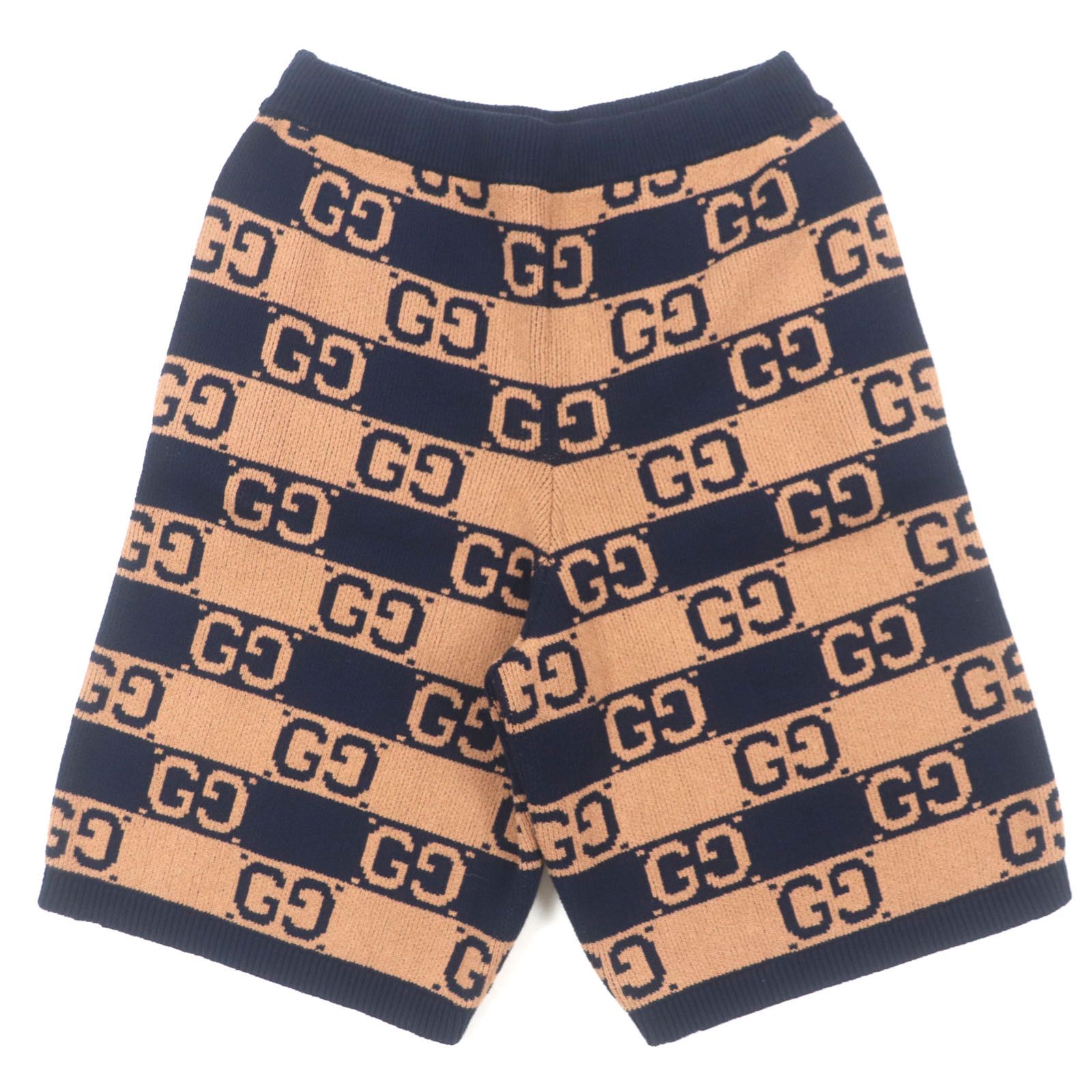 Gucci Gucci Gucci GG cotton jacquard knit shorts Cotton Shorts 752098 DUTY FREE for USA Size ONE SIZE - 2 Thumbnail