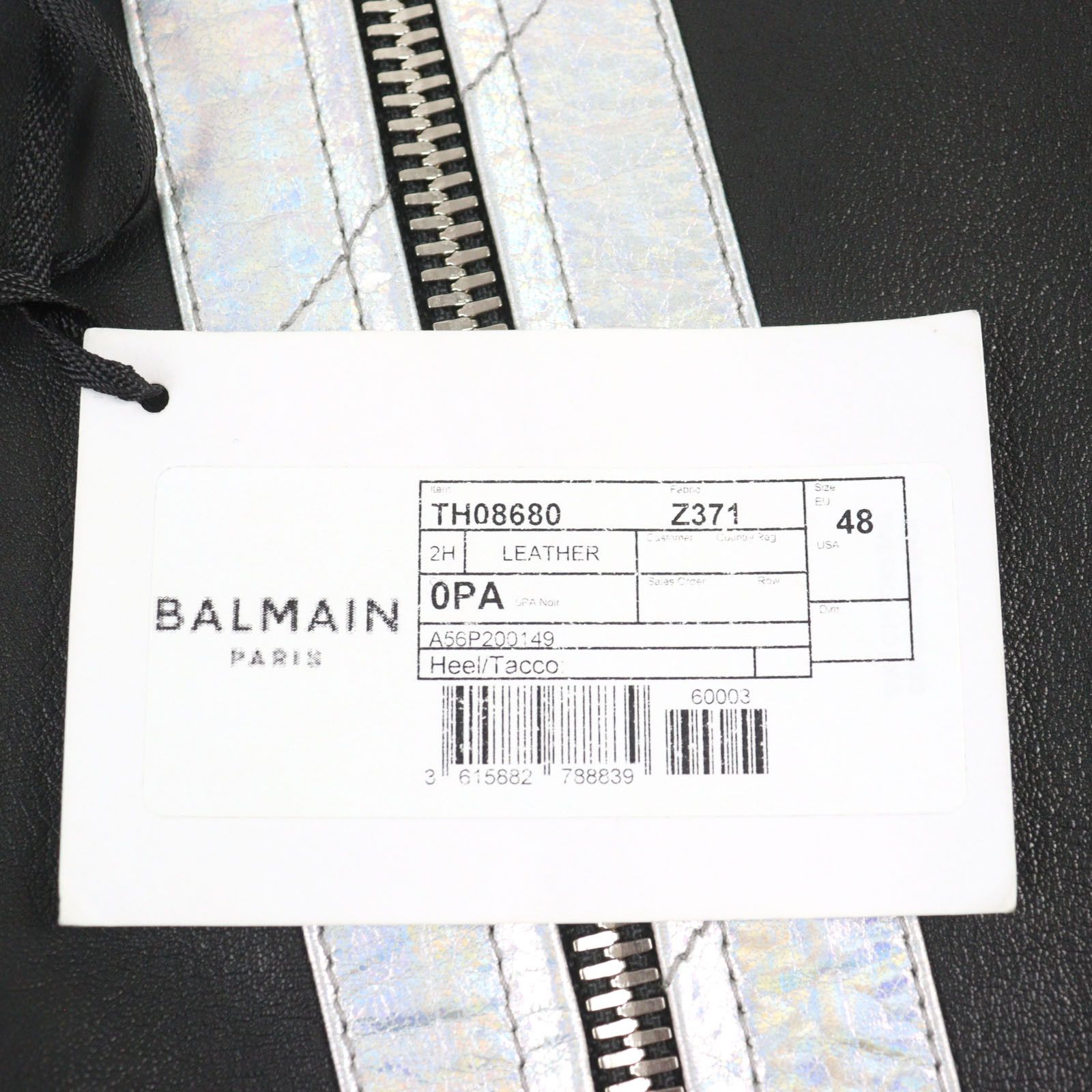 Other Other Balmain Bomber Jacket Lambskin Varsity Jacket Leather Outerwear Size ONE SIZE - 15 Thumbnail