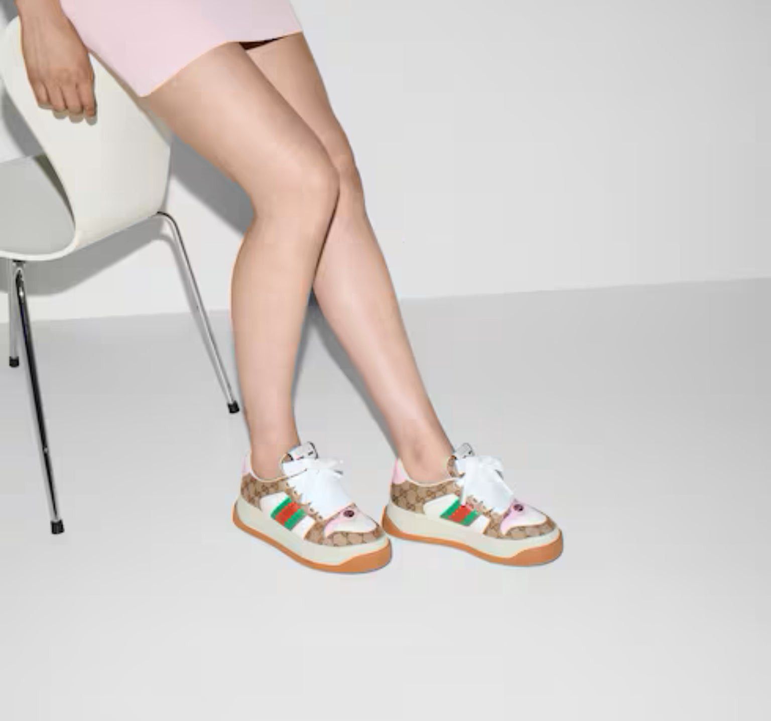 Gucci Gucci GG Double Screener Sneakers SIZE 37 Size ONE SIZE - 3 Thumbnail