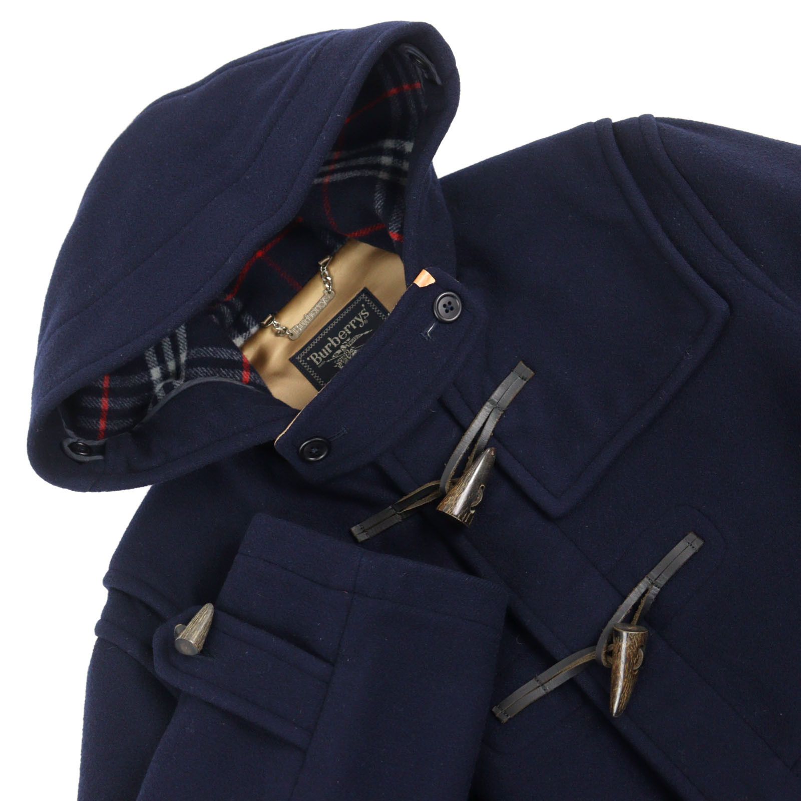 Burberry Burberry Burberrys Duffel coat Wool Coat Cotton Outerwear Size ONE SIZE - 2 Thumbnail