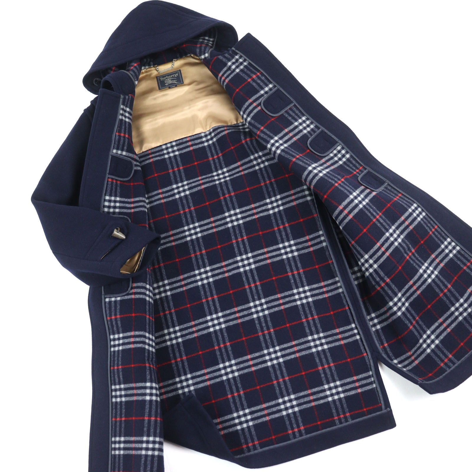 Burberry Burberry Burberrys Duffel coat Wool Coat Cotton Outerwear Size ONE SIZE - 3 Thumbnail