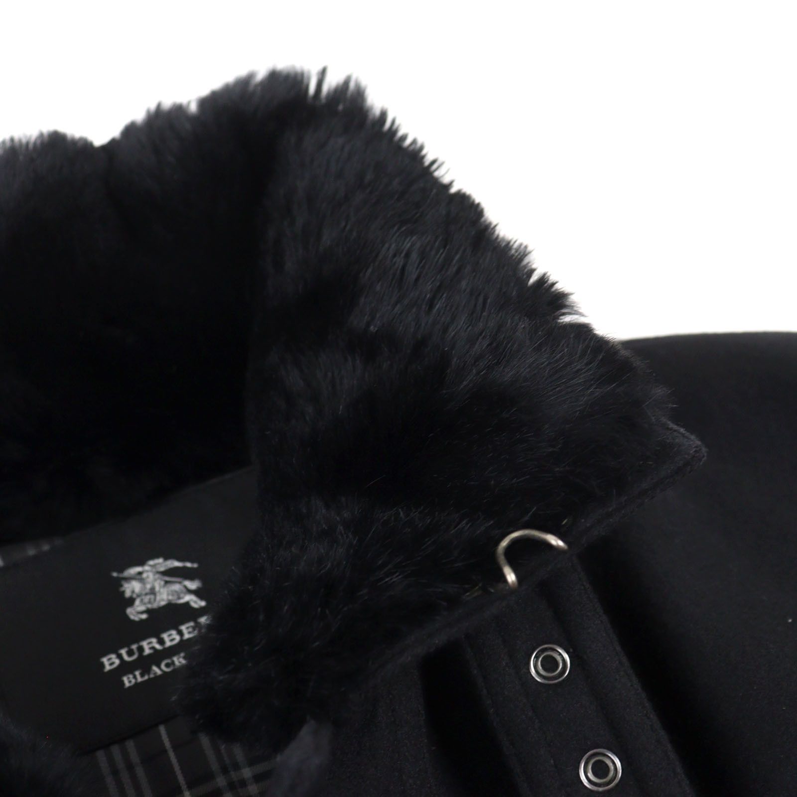 Burberry Burberry Burberry Black Label Rabbit fur coat Natural Material Outerwear D1B93-206-09 Size ONE SIZE - 6 Thumbnail