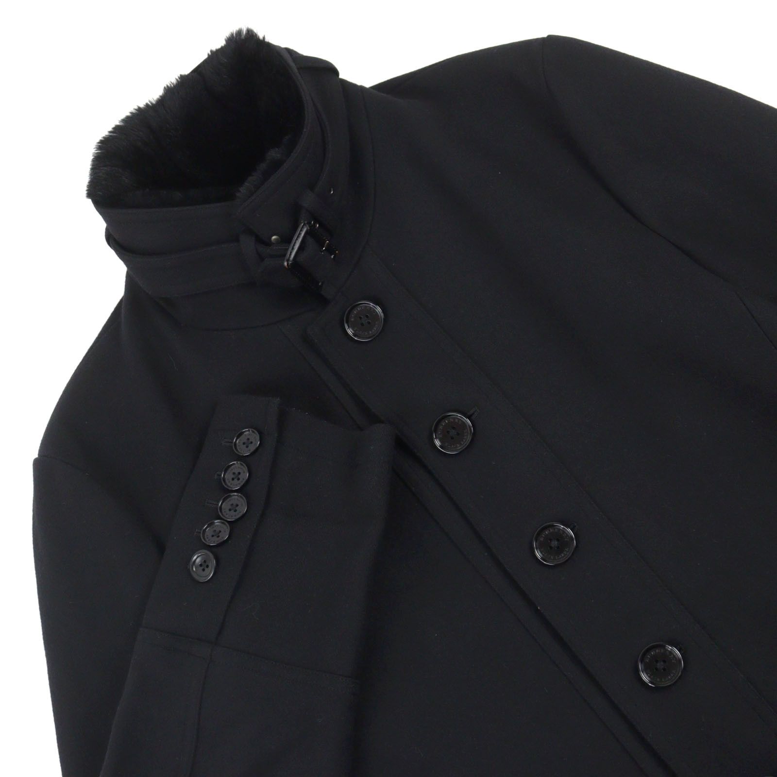 Burberry Burberry Burberry Black Label Rabbit fur coat Natural Material Outerwear D1B93-206-09 Size ONE SIZE - 2 Thumbnail