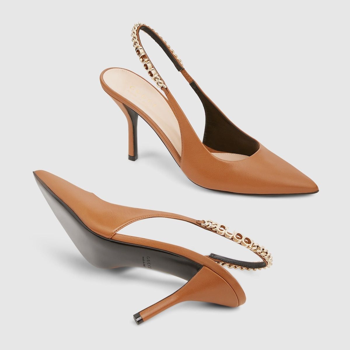 Gucci Gucci Signoria Slingback Pumps SIZE 37.5 Size ONE SIZE - 3 Thumbnail