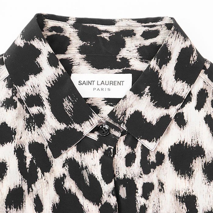 Yves Saint Laurent Yves Saint Laurent Saint Laurent Paris Shirt Silk Shirt Others Tops 465896 Size ONE SIZE - 2 Thumbnail
