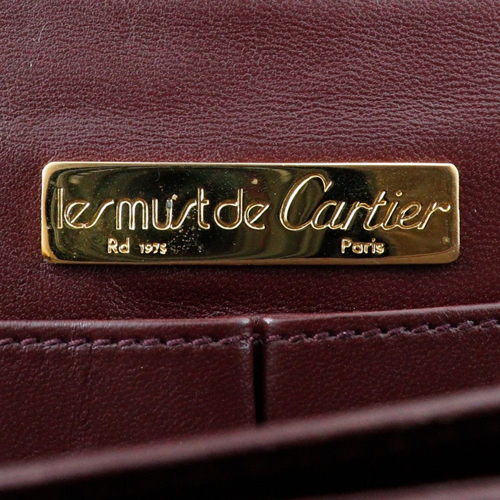Cartier Cartier Cartier Must Line Suede Calf Shoulder Bag Suede Shoulder Bag Size ONE SIZE - 18 Thumbnail