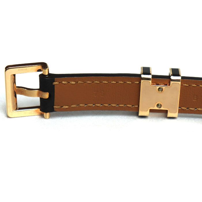 Hermes Hermes Hermes Pop H Epsom Belt Leather Other Size ONE SIZE - 4 Thumbnail