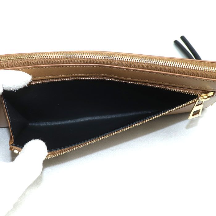 Loewe Loewe Loewe Knot Calfskin Long Wallet Leather Long Wallet CEM1G39X01 Size ONE SIZE - 4 Thumbnail