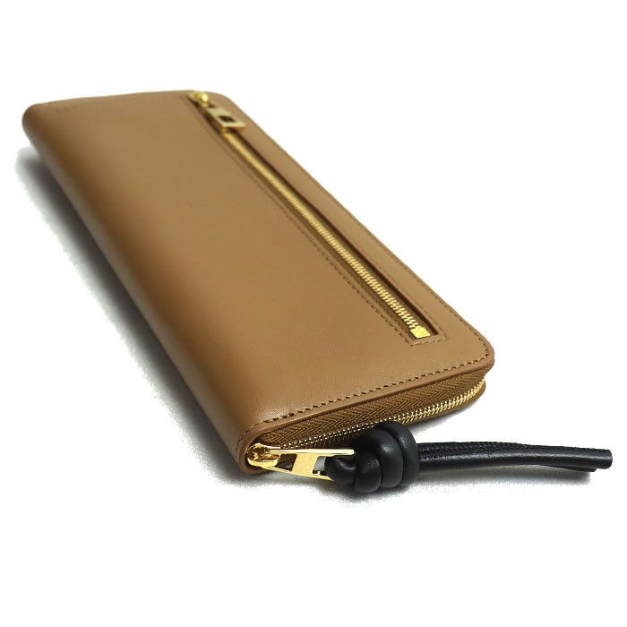 Loewe Loewe Loewe Knot Calfskin Long Wallet Leather Long Wallet CEM1G39X01 Size ONE SIZE - 2 Thumbnail