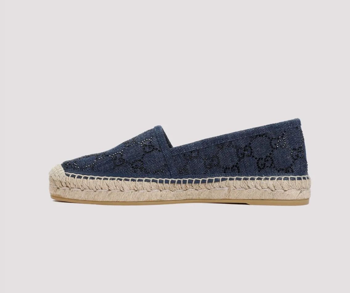 Gucci Gucci GG Crystals Espadrilles SIZE 37 Size ONE SIZE - 2 Thumbnail