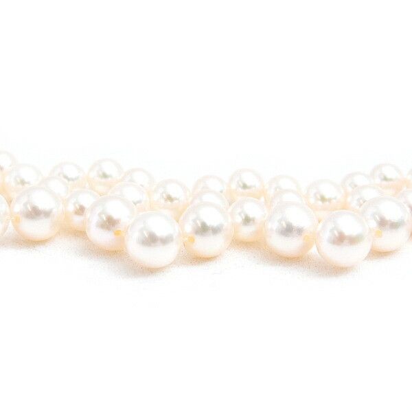 Mikimoto Mikimoto MIKIMOTO Pearl Au750 Necklace Metal Necklace DUTY FREE for USA Size ONE SIZE - 3 Thumbnail