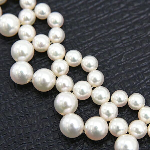 Mikimoto Mikimoto MIKIMOTO Pearl Au750 Necklace Metal Necklace DUTY FREE for USA Size ONE SIZE - 7 Thumbnail