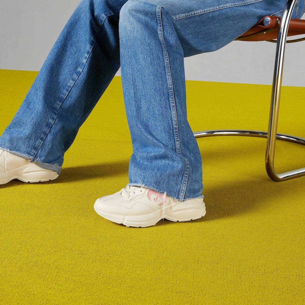 Gucci Gucci Rhyton GG Sneakers SIZE 41 Size ONE SIZE - 4 Thumbnail