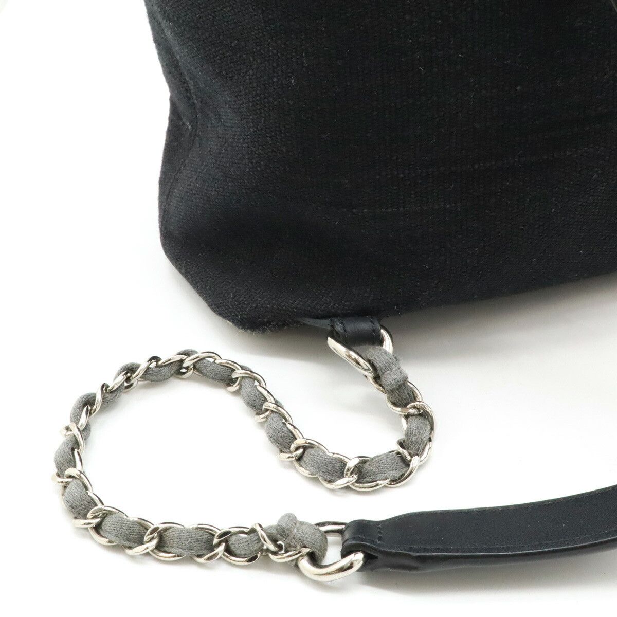 Chanel Chanel Chanel Deauville Line Canvas 2way Backpack Canvas Backpack A93787 DUTY FREE for USA Size ONE SIZE - 5 Thumbnail