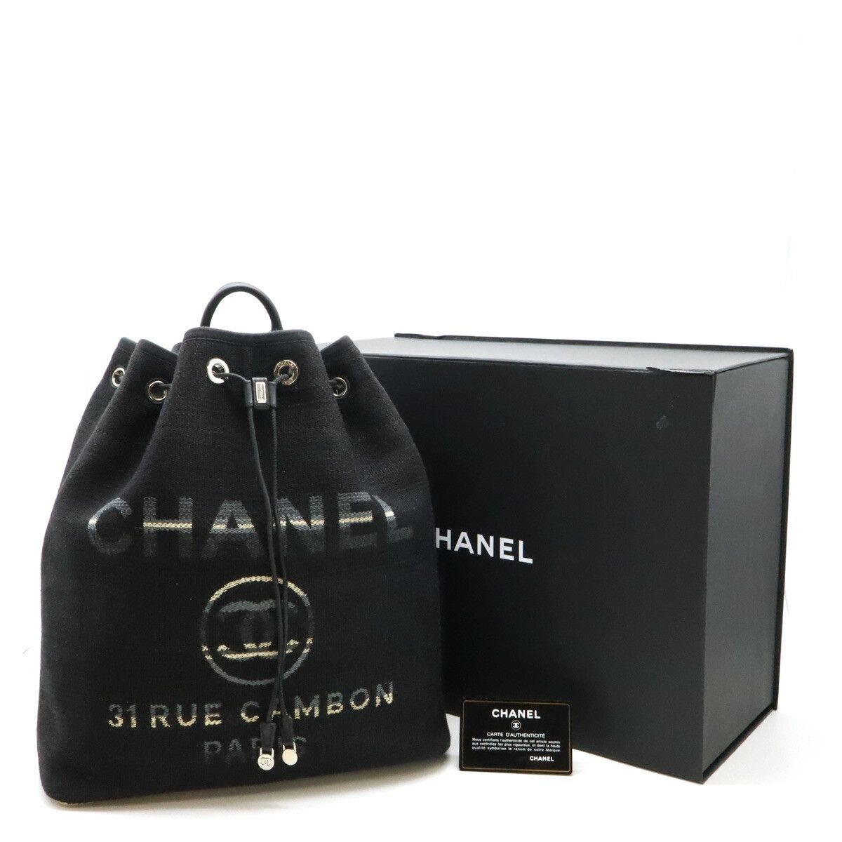 Chanel Chanel Chanel Deauville Line Canvas 2way Backpack Canvas Backpack A93787 DUTY FREE for USA Size ONE SIZE - 9 Thumbnail