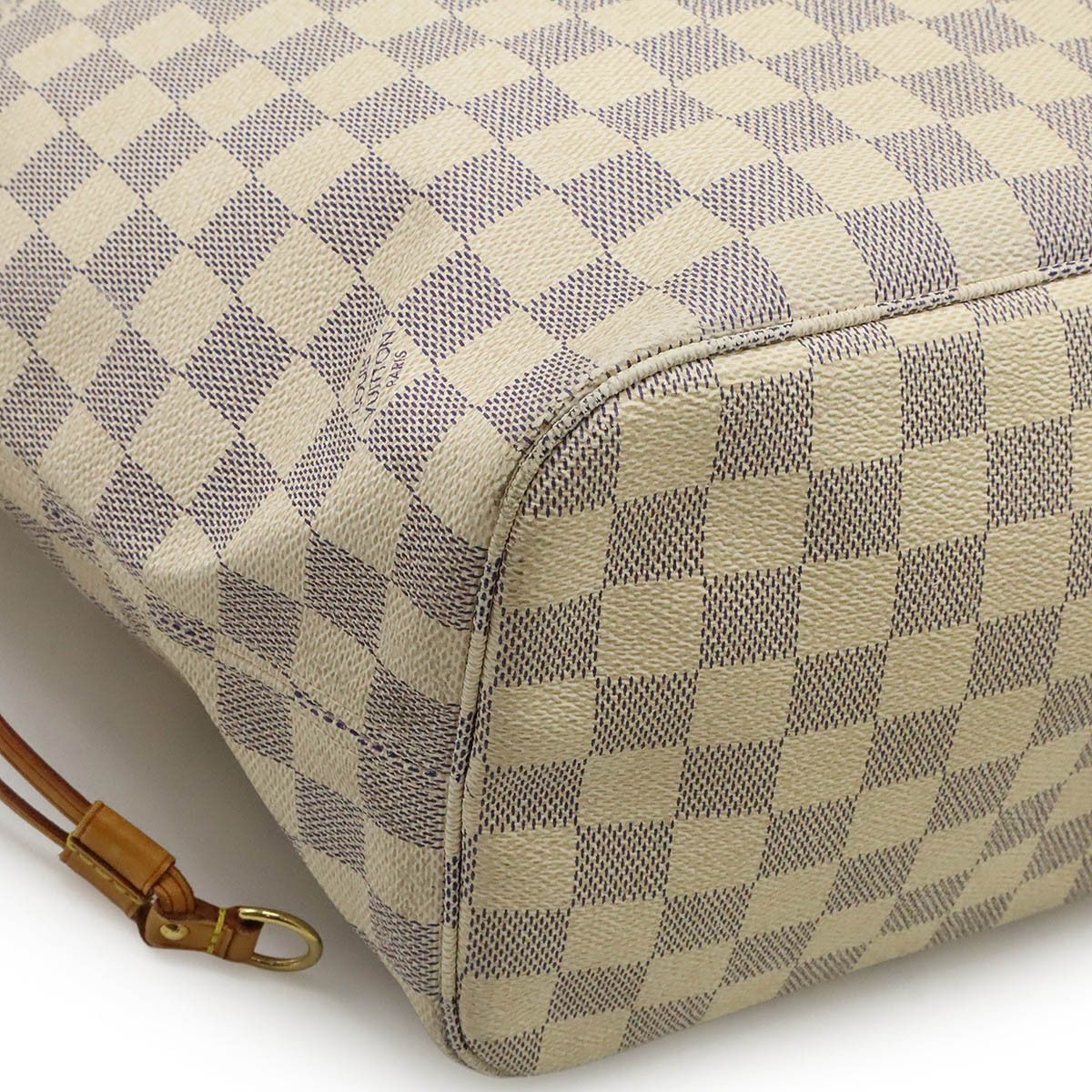 Louis Vuitton Louis Vuitton Neverfull Damier Azur 2way Tote Bag