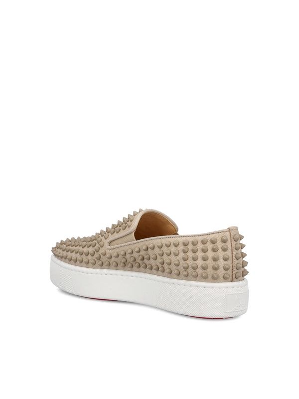 Christian Louboutin spikeboat beige Size US 9 / EU 42 - 3 Thumbnail