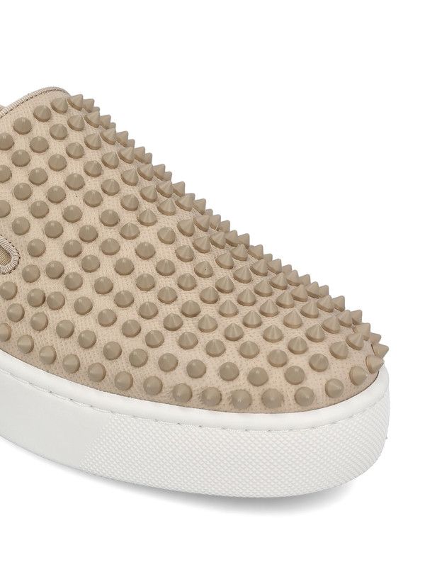 Christian Louboutin spikeboat beige Size US 10 / EU 43 - 4 Thumbnail