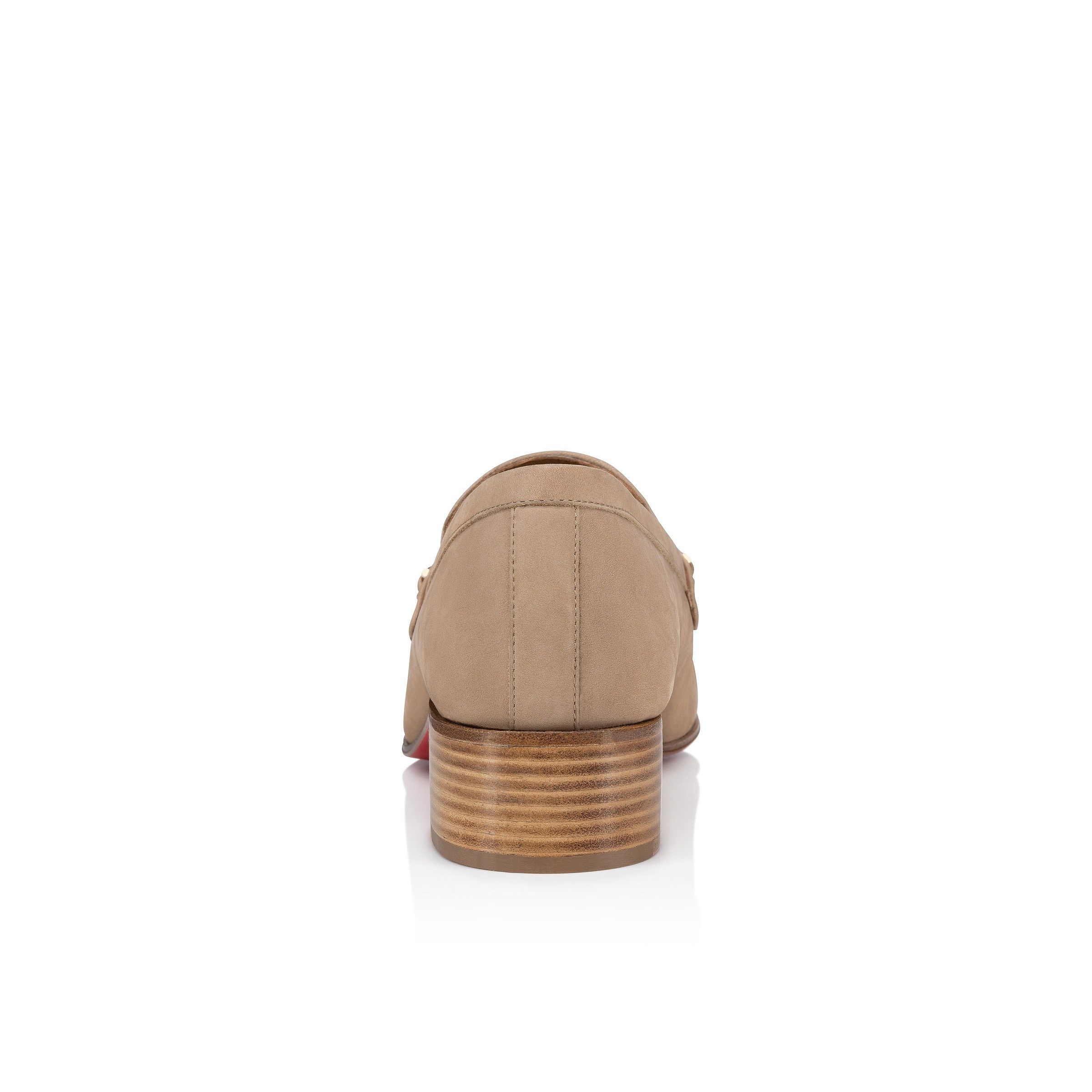 Christian Louboutin mj moc men 40mm nubuck beige Size US 11 / EU 44 - 3 Thumbnail