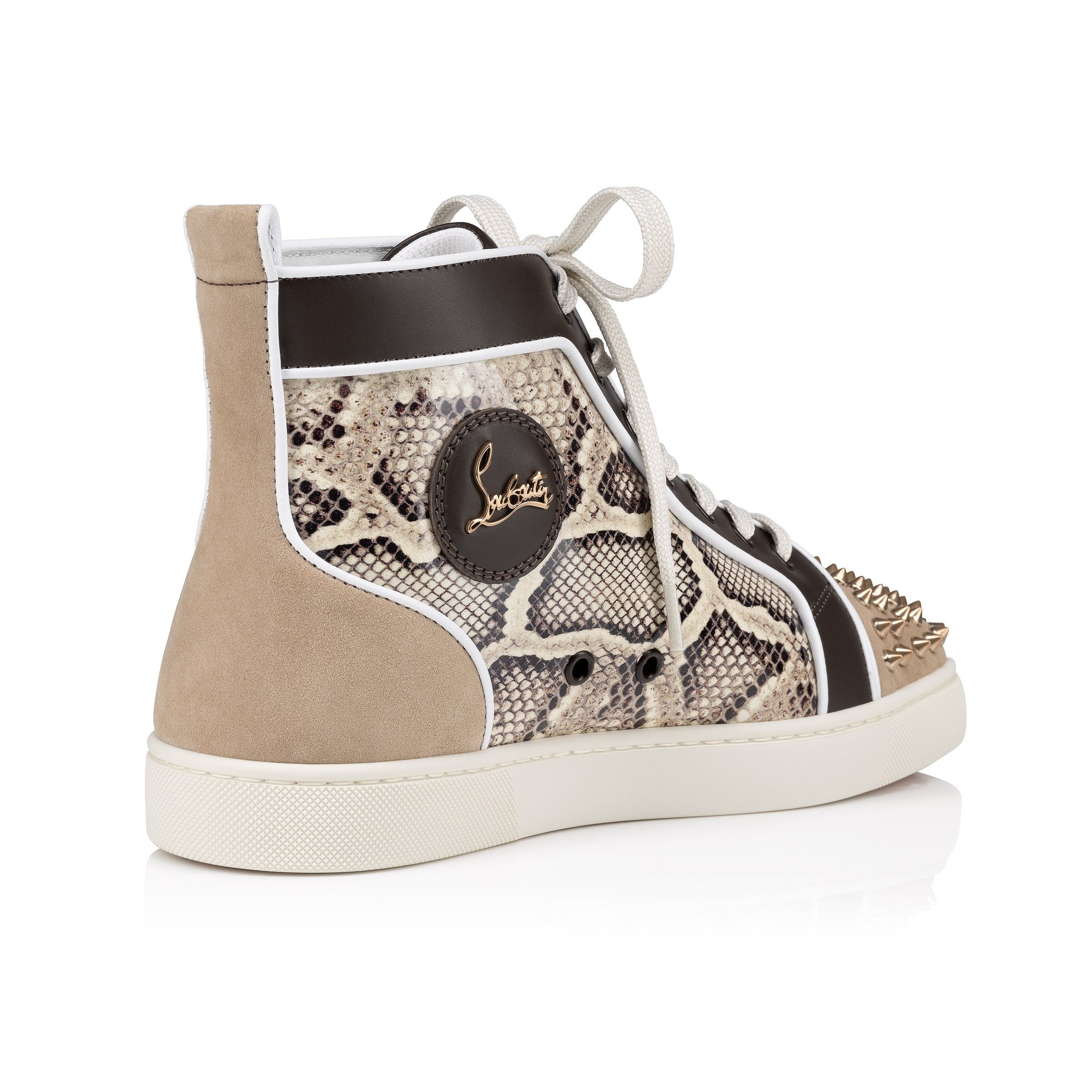 Christian Louboutin lou spikes orlato piton Size US 13 / EU 46 - 4 Thumbnail