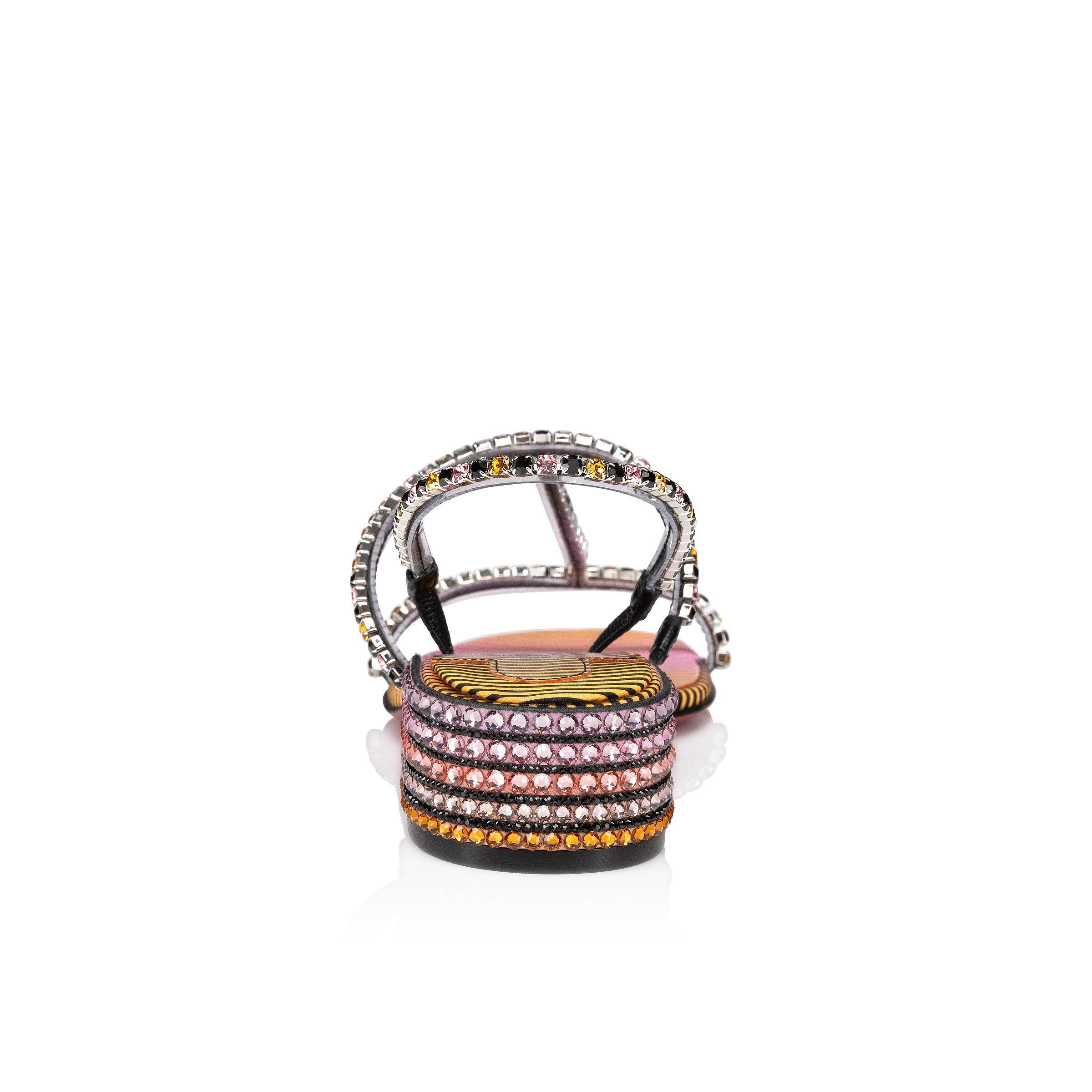 Christian Louboutin simple queenie sandal strass aftersun Size US 8 / IT 38 - 3 Thumbnail