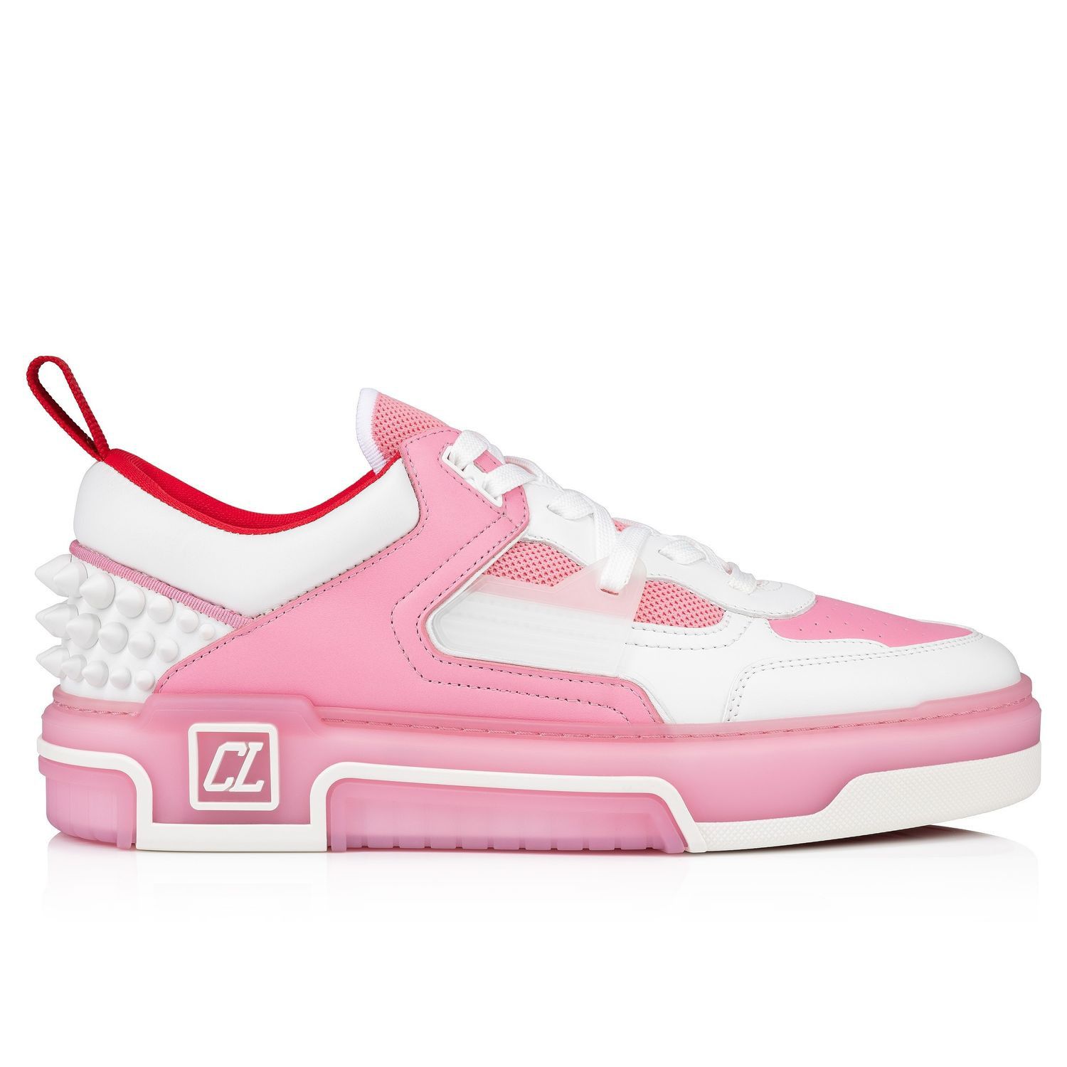 Christian Louboutin astroloubi womens white/pink Size US 10 / IT 40 - 2 Thumbnail