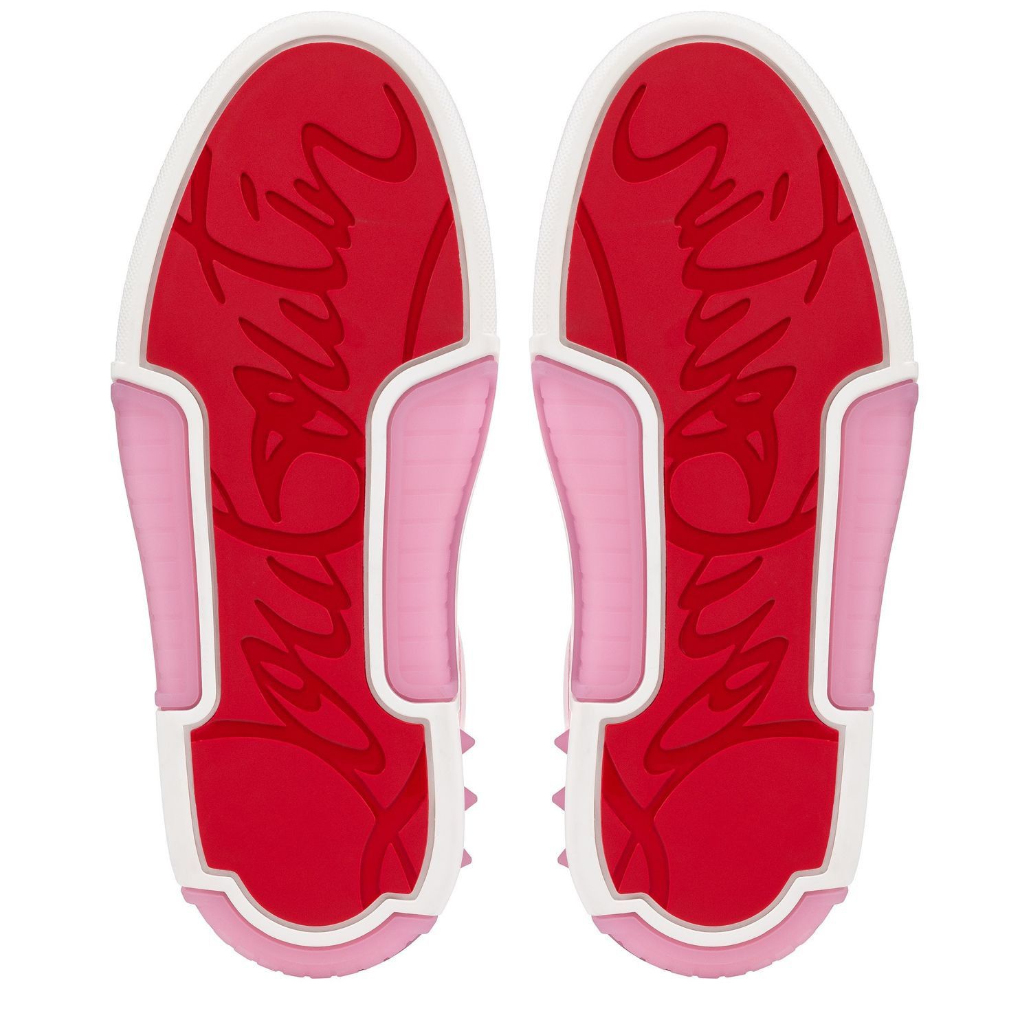 Christian Louboutin astroloubi womens white/pink Size US 11 / IT 41 - 5 Thumbnail