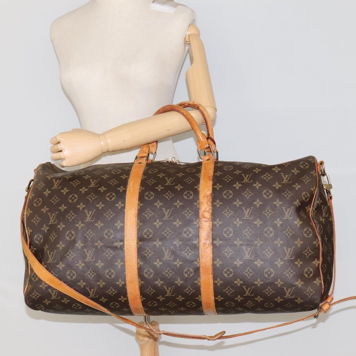 Louis Vuitton Louis Vuitton Keepall Bandoulière 60 travel Size ONE SIZE - 14 Thumbnail