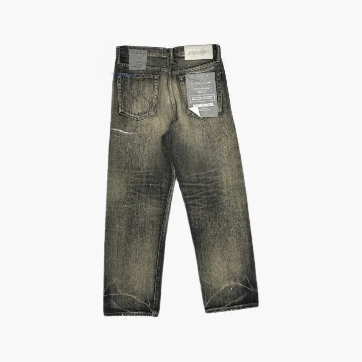 Yohji Yamamoto Yohji Yamamoto x NEIGHBORHOOD Distressed Denim Pants 0079 Size US 26 / EU 42 - 3 Thumbnail