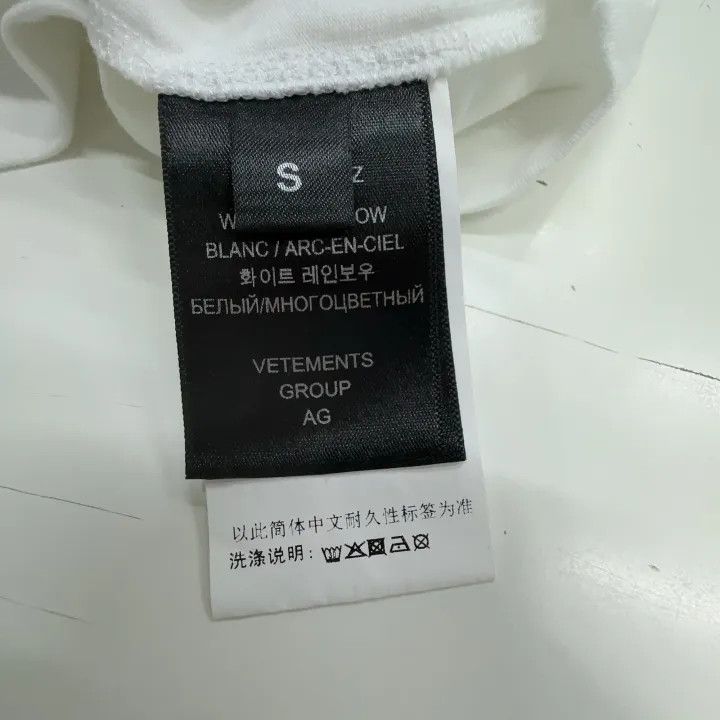 Vetements Vetements Colorful Letter Print Short Sleeve T-Shirt 0079 Size US S / EU 44-46 / 1 - 3 Thumbnail