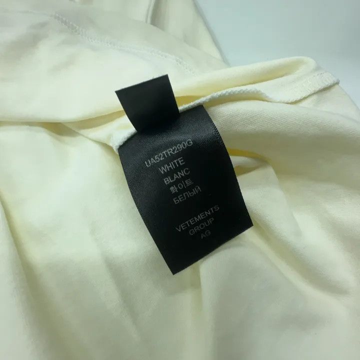 Vetements Vetements Short Sleeve Letter Print T-Shirt 0079 Size US S / EU 44-46 / 1 - 7 Thumbnail