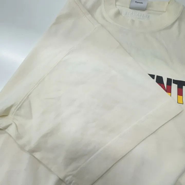 Vetements Vetements Short Sleeve Letter Print T-Shirt 0079 Size US S / EU 44-46 / 1 - 14 Thumbnail