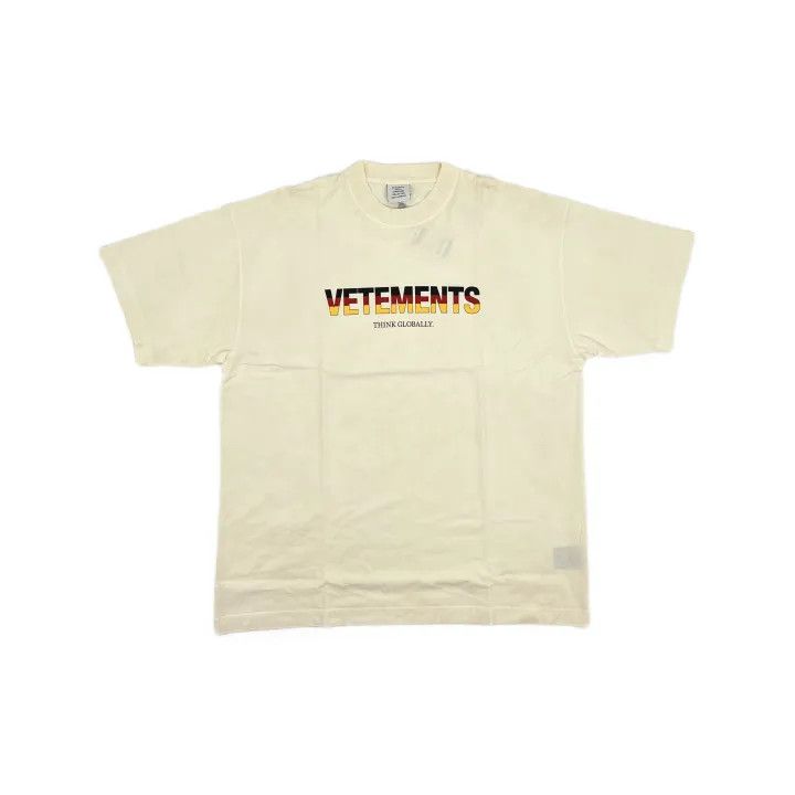 Vetements Vetements Short Sleeve Letter Print T-Shirt 0079 Size US S / EU 44-46 / 1 - 2 Thumbnail