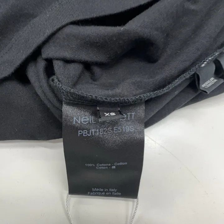 Neil Barrett Neil Barrett Black Short Sleeve T-Shirt 0079 Size US XS / EU 42 / 0 - 4 Thumbnail