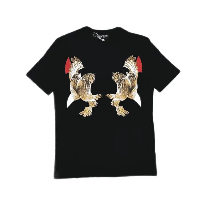 Neil Barrett Neil Barrett Black Short Sleeve T-Shirt 0079 Size US XS / EU 42 / 0 - 2 Thumbnail