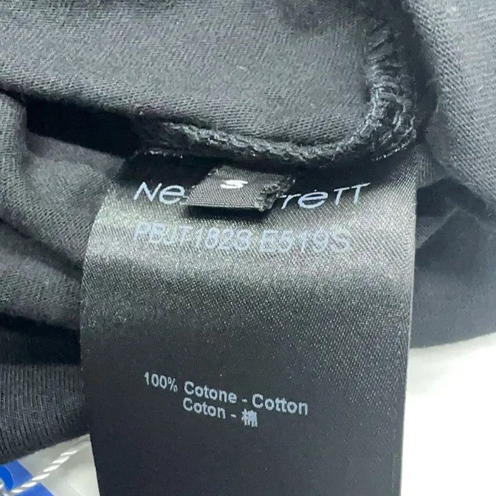 Neil Barrett Neil Barrett Black Graphic Short Sleeve T-Shirt 0079 Size US S / EU 44-46 / 1 - 6 Thumbnail