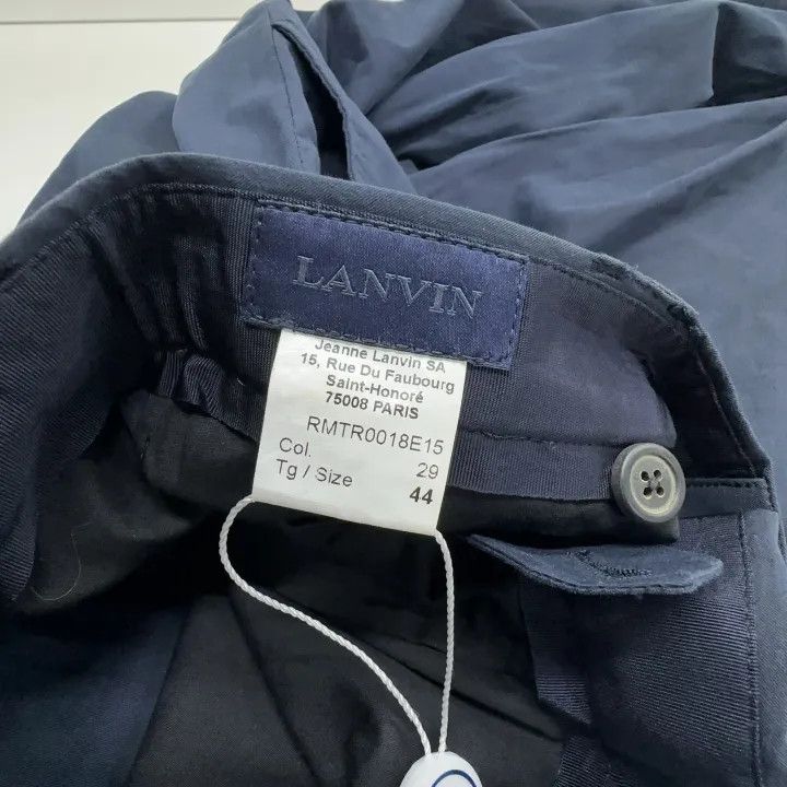 Lanvin Lanvin Stylish Solid Color Pants 0079 Size US 44 / EU 60 - 4 Thumbnail