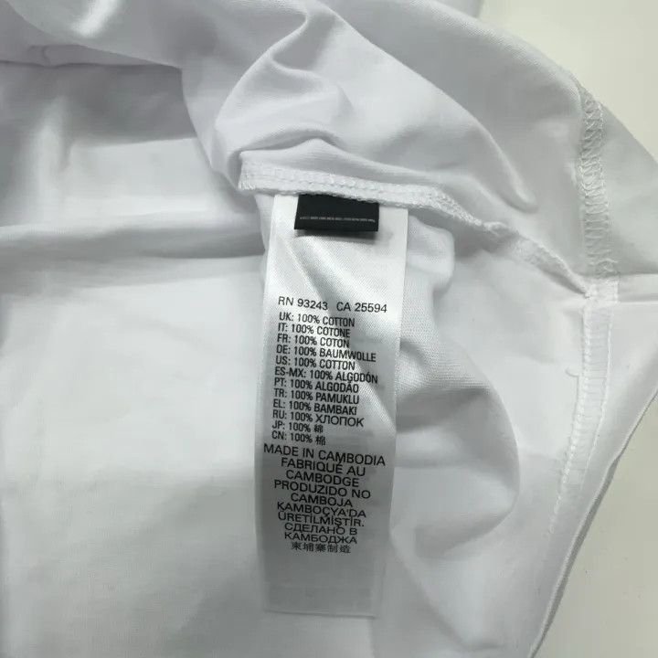 Diesel Diesel Men's Logo Print White T-Shirt 0079 Size US L / EU 52-54 / 3 - 5 Thumbnail