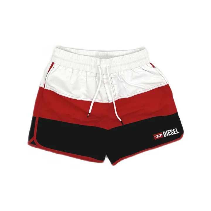 Diesel Diesel Lightweight Striped Casual Shorts 0079 Size US 34 / EU 50 - 2 Thumbnail