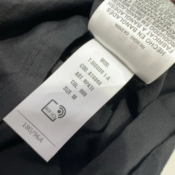 Diesel Diesel Casual Black Letter Print T-shirt 0079 Size US M / EU 48-50 / 2 - 4 Thumbnail