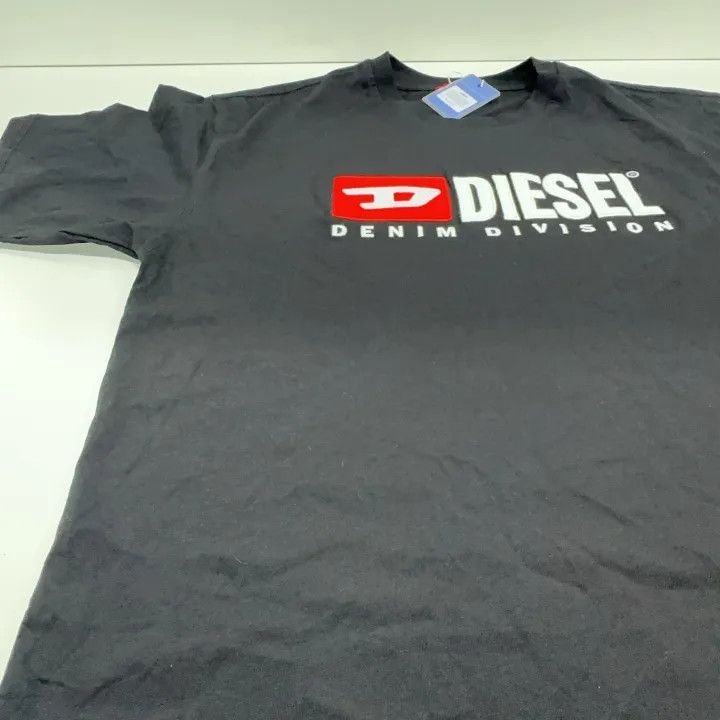 Diesel Diesel Black Logo Graphic Short Sleeve T-Shirt 0079 Size US S / EU 44-46 / 1 - 7 Thumbnail