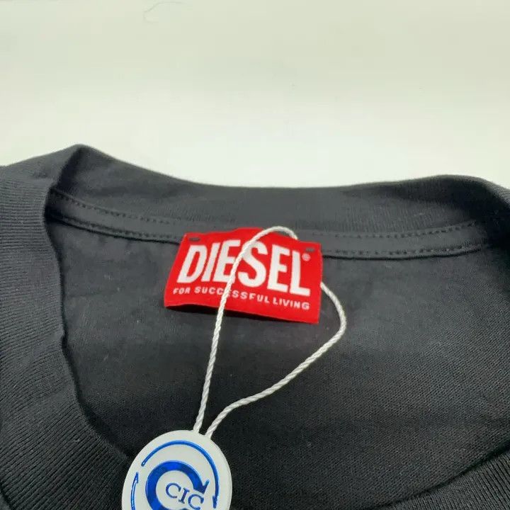 Diesel Diesel Black Logo Graphic Short Sleeve T-Shirt 0079 Size US S / EU 44-46 / 1 - 4 Thumbnail