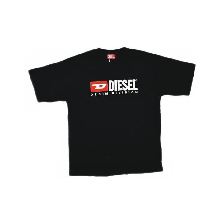 Diesel Diesel Black Logo Print Short Sleeve T-Shirt 0079 Size US XS / EU 42 / 0 - 2 Thumbnail