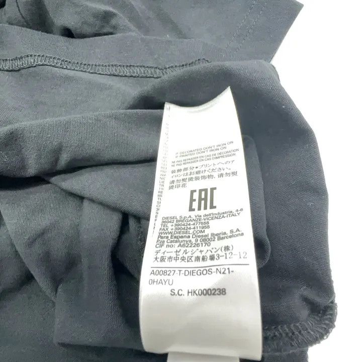 Diesel Diesel Casual Black T-Shirt 0079 Size US M / EU 48-50 / 2 - 5 Thumbnail
