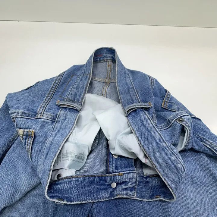 Diesel Diesel Blue Straight Leg Denim Pants 0079 Size US 36 / EU 52 - 6 Thumbnail