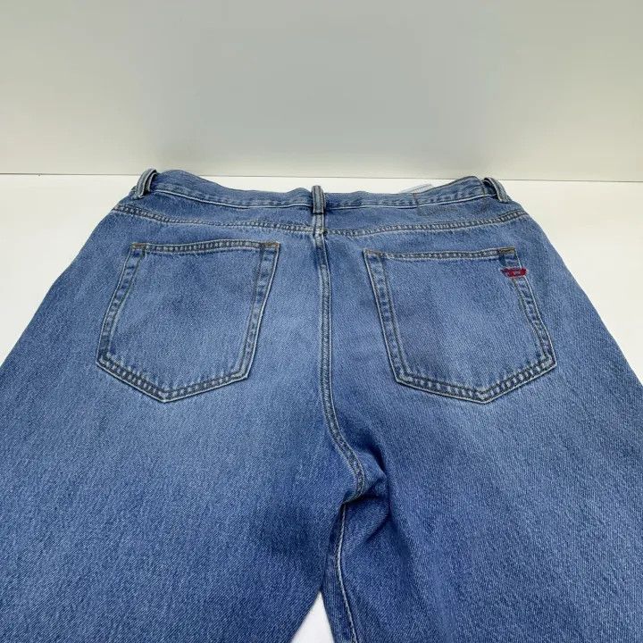 Diesel Diesel Blue Straight Leg Denim Pants 0079 Size US 36 / EU 52 - 12 Thumbnail
