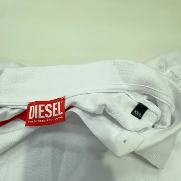 Diesel Diesel SS23 Long Sleeve Polo Shirt for Men 0079 Size US XXL / EU 58 / 5 - 4 Thumbnail