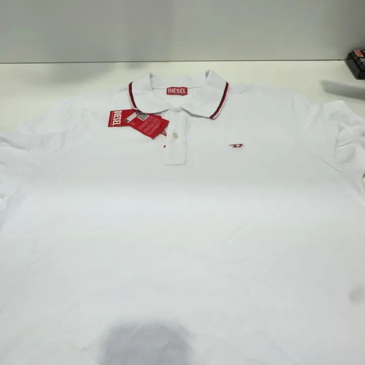 Diesel Diesel SS23 Long Sleeve Polo Shirt for Men 0079 Size US XXL / EU 58 / 5 - 8 Thumbnail