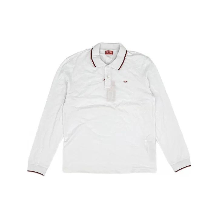 Diesel Diesel SS23 Long Sleeve Polo Shirt for Men 0079 Size US XXL / EU 58 / 5 - 2 Thumbnail